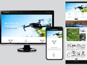 Drone Xcape Turnkey Dropshipping Website